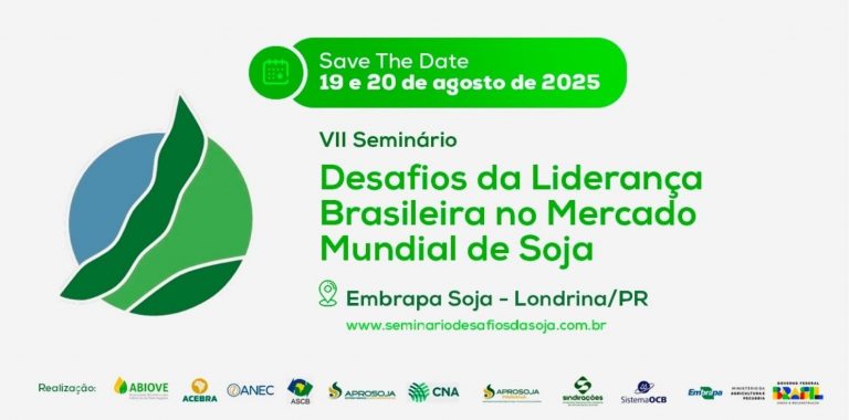 MERCADO MUNDIAL DE SOJA SERÁ DEBATIDO EM SEMINÁRIO GRATUITO EM LONDRINA